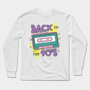 90s Retro Long Sleeve T-Shirt